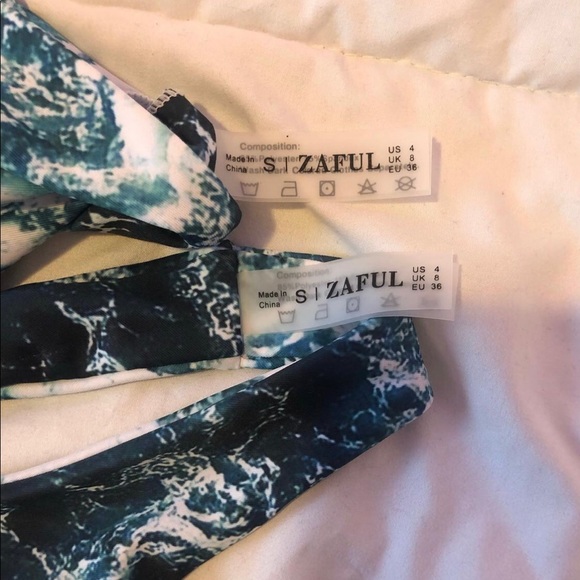 ZAFUL 2-piece bikini (ocean printed) - Picture 2 of 2